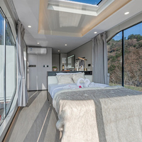 Alpicool E7 Maison Modulaire Préfabriquée de Luxe Moderne en Acier, Conteneur en Acier Étanche 27, Structure en Acier pour Abri de Voiture