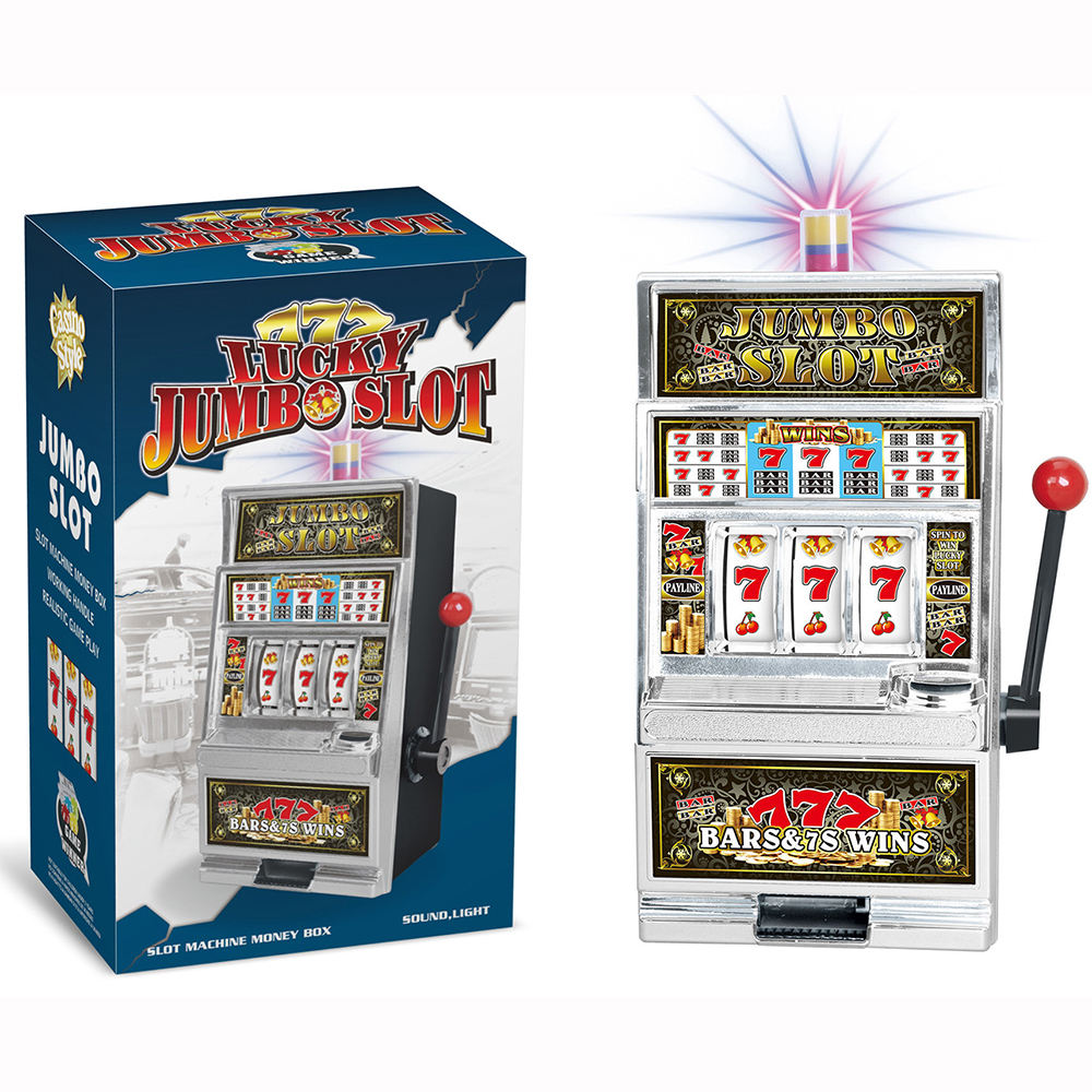 Jumbo Slot Machines Fun, Flashing Lights, and Sound