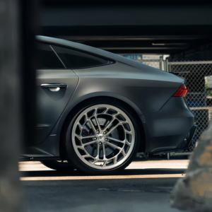 Rines Deportivos Hunt para Automóvil, Personalizados, de Aleación de Aluminio Plateado Cepillado, 5x114.3 5x120, Cóncavos Profundos, Forjados, para <span class=keywords><strong>Tesla</strong></span>, BMW, AUDI - Product Image 4