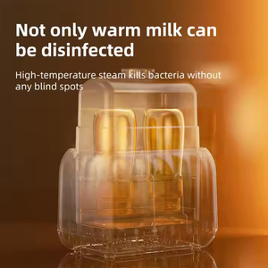 Calentador de Leche Multifuncional con Temperatura Constante, Calentamiento Automático para Biberones con Pantalla LCD, 220V - Product Image 5