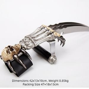 Juguete de Garra de Wolverine de X-Men, Protector de Cabeza de Acero Inoxidable, Hoja de 220 mm, Accesorios de Actuación, Artículos de Colección de Películas COS - Product Image 6