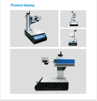 Machine de marquage laser UV de type bureau 3W 5W pour marquage de verre et métal de carte PCB en plastique or et argent Mini machine de marquage laser UV