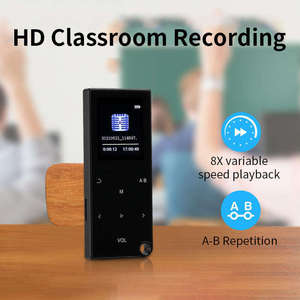 Reproductor MP4/MP3 Mini Ligero con Pantalla Táctil BT 5.0, Reproductor de Música y Video LCD Portátil - Product Image 6