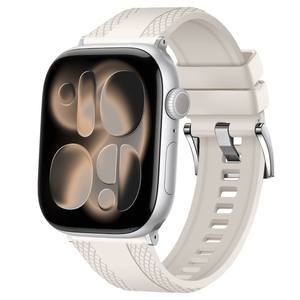 Bracelets de montre respirants et résistants à la transpiration en fluoroélastomère de haute qualité, compatibles avec <span class=keywords><strong>Apple</strong></span> <span class=keywords><strong>Watch</strong></span> Series <span class=keywords><strong>8</strong></span> 41 mm - Product Image 4