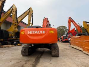 Excavatrice sur chenilles hydraulique Hitachi ZX350H d'occasion en bon état, 35 tonnes, équipement de construction lourd d'origine japonaise - Product Image 5