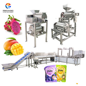 Machine à jus de fruits commerciale, machine à laver, à blanchir et à pulper les fruits pour la transformation de jus / purée - Product Image 1