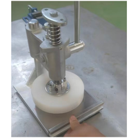 Nouvelle presse à crêpes manuelle - Outil de fabrication de snacks pour la cuisine à domicile et les petites boulangeries, facile à utiliser, préparation de pâtisserie