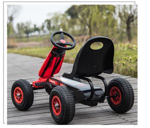 Đồ Chơi Đua Xe Cho Trẻ Em Lốp Khí Nén Và Trơn Bánh Lái Xe Đạp Bốn Bánh Xe Đạp Go Kart - Product Image 4