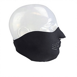 หน้ากากคลุมหน้าแบบถัก โพลีเอสเตอร์ กันน้ำ ปรับได้ ใส่ได้ทั้งชายหญิง  ลายโลโก้ตามสั่ง  แบบเต็มหน้า 2 รู สำหรับเล่นสกี - Product Image 2
