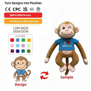 Proveedor <span class=keywords><strong>de</strong></span> Juguetes <span class=keywords><strong>de</strong></span> Peluche Personalizados: Muñecos, Monos Adorables que Abren los Ojos, Souvenirs Turísticos <span class=keywords><strong>de</strong></span> Gibraltar, Llaveros <span class=keywords><strong>de</strong></span> Ositos Cariñositos, Peluches <span class=keywords><strong>de</strong></span> Serpiente y Peluches <span class=keywords><strong>de</strong></span> Perro Personalizados - Product Image 1