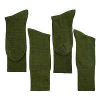 Fabricants Hommes Noir Doux Épais Cusioned Long Côtelé Véritable Laine Mérinos Cachemire Navire Travail Chaussettes de Ski pour Hiver Froid