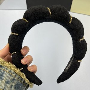 चमक Bling मोड़ कोई पर्ची स्पा स्पंज क्रिस्टल गद्देदार हेडबैंड झोंके चेहरा धोने के लिए मेकअप हटाने Hairband हेडबैंड - Product Image 4