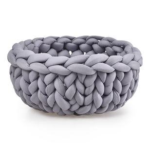 Petstar — lit rond pour animaux de compagnie, 2020, épais, tricoté, <span class=keywords><strong>crochet</strong></span>, grotte pour chat, nid, <span class=keywords><strong>crochet</strong></span> - Product Image 5