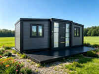 Contenedor Modular MHY, Gran Venta en Australia, Casa Prefabricada Plegable de 20 pies y 40 pies, Casa Contenedor Expandible en Venta