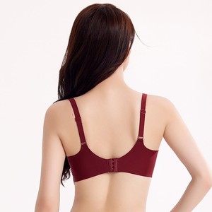 Women's Seamless Non-Underwire <strong>T</strong>-<strong>Shirt</strong> Bra Full Support Comfort Gathering Seamless Bra - Product Image 4