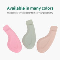 Grattoir à main en silicone pour le visage, dissolvant de points noirs pour un nettoyage en profondeur de la peau du visage Offre Spéciale spatule, applicateur de masque