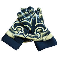 Gants de football américain Ultra 2025 Nouveau design Paume adhérente respirante Séchage rapide Antidérapant Doigts entiers Sangle de poignet réglable