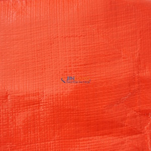 Rouleau de bâche PE orange et bleue 150 g/m² en tissu poly durable pour la construction et les couvertures d'équipement - Product Image 5