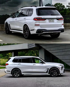 ชุดแต่งคาร์บอนไฟเบอร์สไตล์ OEM สำหรับ BMW X7 พร้อมลิ้นกันชนหน้าคาร์บอนไฟเบอร์แบบมีไฟขนาดใหญ่ สภาพใหม่ - Product Image 3