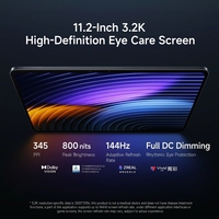NOUVELLE ARRIVÉE 2025 Xiomi MI Xiaomi Pad 8 Tablette Dragon 8S Xiaomi HyperOS 3 /11,2 pouces/9200mAh Batterie 45W Charge