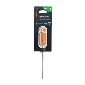 Destornillador Torx T15 con mango de acetato, TRUPER, en caja (6 unidades) - Product Image 3