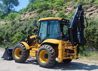 Excavator Beroda, Backhoe Loader, Kendaraan Baru dalam Kondisi Prima dengan Komponen Inti Mesin dan Komponen Mesin Utama.