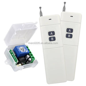 Télécommande sans fil DC 12V 24V 10A Relais RF Télécommande longue portée pour alarmes antivol Systèmes de sécurité Roller Lind Door - Product Image 2
