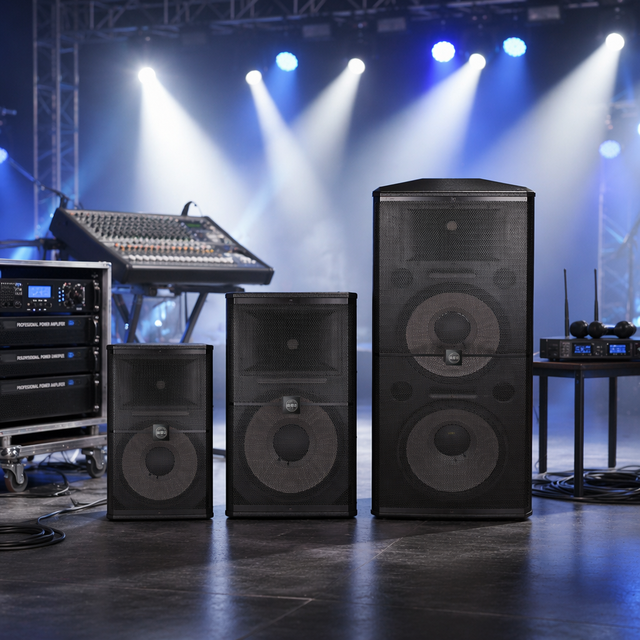 Dual 15-inch Professional Speaker Stage Performance Speaker High-power High-SPL Neodymium Driver Unit Professional Event Speaker