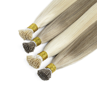 Harga Grosir Ekstensi Rambut Manusia Remy Brazilian Natural Flat Balayage I Tip Keratin Bonding Remy Virgin Hair Tips