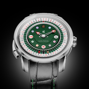Reloj Automático Lucky Harvey con Diseño de Póker y <span class=keywords><strong>Ruleta</strong></span> para Dos Jugadores, 43 mm, Acero 316L, Zafiro, Diversión de <span class=keywords><strong>Casino</strong></span> - Product Image 1