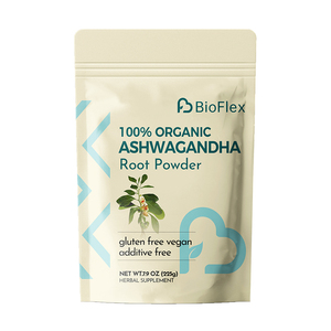 โรงงานจีนขายส่งผงสารสกัดรากอัชวกันดาออร์แกนิกแท้ 100% บริสุทธิ์ KSM 66 บรรจุถุง - Product Image 1