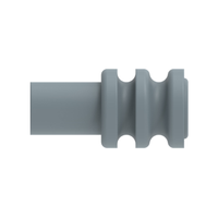Sistema de Conectores Sellados de Alta Resistencia para Automoción TE Single Wire Seal, 963530-1/5-2435311-1, Silicona Gris para Conexiones de Cables