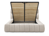 Vente en ligne de lit italien style moderne et simple lit de luxe confortable et doux pour le dimanche