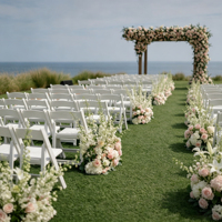 Boules de fleurs en soie blanche et en soie mélangée de luxe en gros – Boules de roses blanches et rose clair pour mariages et rentrée scolaire
