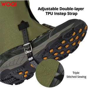 Cubrepiernas Impermeables Woqi para Senderismo, Montañismo y Deportes de Nieve, Unisex, Protección para Pantorrillas de Adultos, Diseño Desmontable con Cierre - Product Image 4