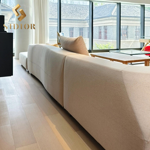 Hiện Đại Tối Giản Hiện Đại Modular Bắc Âu Ý Nhung Vải Đường Cong 7 Chỗ Ngồi Modular Cắt <span class=keywords><strong>L</strong></span> Hình Dạng Ghế Sofa - Product Image 6