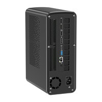 Mini PC Zkmagic ZKH1 con AMD Ryzen AI MAX+ PRO 395, 128GB LPDDR5x, NPU de 50+ TOPS, Radeon 8060S, Estación de Trabajo con IA, WiFi 7, Windows 11