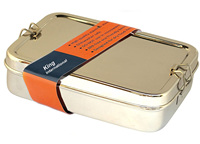 Boîte tiffin à 3 niveaux en acier inoxydable à 3 niveaux en acier inoxydable indien-tiffin (moyen) Boîte à lunch à 3 niveaux en acier inoxydable