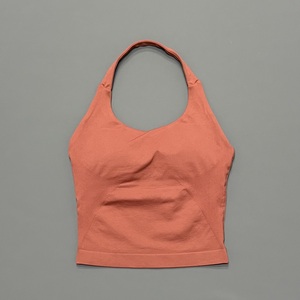 Top Corto Clásico <span class=keywords><strong>para</strong></span> <span class=keywords><strong>Mujer</strong></span>, Venta al por Mayor, Chaleco Deportivo Personalizado, Sin Espalda, Sin Costuras, Sujetador Deportivo <span class=keywords><strong>para</strong></span> Gimnasio, Top de Yoga <span class=keywords><strong>para</strong></span> <span class=keywords><strong>Mujer</strong></span> - Product Image 6