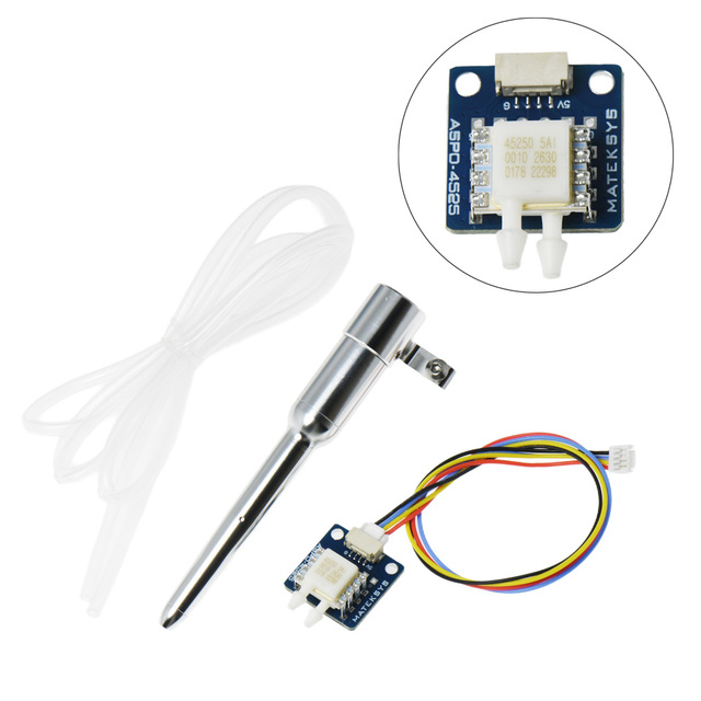 PT60 New APM PX4 Airspeed Tube Pitot Tube Fixed Wing Analog Digital Airspeed Gauge 4525