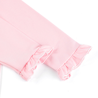 Puresun Usine En Gros Confortable À Manches Longues 100% Coton Biologique Printemps Imprimé Enfants Chemise De Nuit Vêtements De Nuit Filles Personnalisées