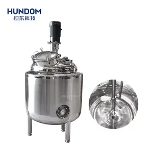 500L Steam Heating With Insulation Layer For Dispersion Mixing Machine And Scraper Mixer