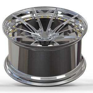 Tùy chỉnh 18-24inch chất lượng cao nhôm 2 mảnh rèn vành bánh xe cho <span class=keywords><strong>Corvette</strong></span> C8 Z06 C7 ZR1 C6 C5 rèn vành bánh xe trung tâm - Product Image 2