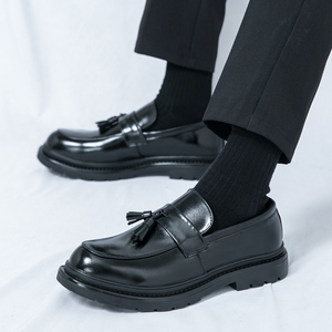 Chaussures mocassins de <span class=keywords><strong>marque</strong></span> tendance, cuir brillant, chaussures pour hommes du Brésil, mocassins, produits à succès 2022 - Product Image 6