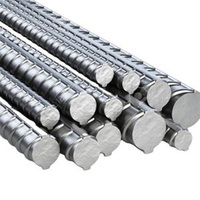 Varillas de Acero Corrugado Deformadas de Grado 60 de 6 mm y 8 mm, Varillas de Refuerzo de 16 mm, Varillas de Acero Corrugado para Construcción Metálica