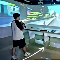 Jeu de tir à détection de mouvement FPS Experience Jeu de tir VR nu interactif pour parc d'attractions pour enfants