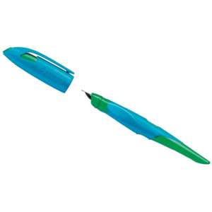 STABILO Füllhalter EASYbirdy Rechtshänder Feder A himmelblau/grasgrün - Product Image 1
