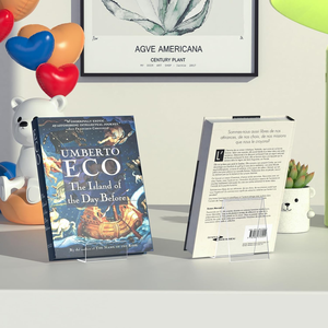 Tùy chỉnh Acrylic cuốn sách đứng rõ ràng Giá vẽ đứng để hiển thị cuốn sách hiển thị chủ hiển thị đứng cho Album CD điện thoại máy tính bảng - Product Image 4