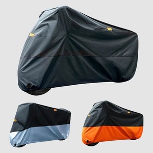 Housse de <span class=keywords><strong>pluie</strong></span> imperméable pour moto, résistante aux UV, à la poussière et à la neige, convient aux cruisers, aux scooters et à toutes les motos - Product Image 4