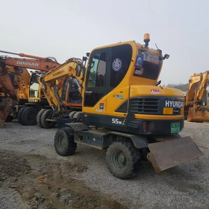 รถตักอเนกประสงค์แบบเกาหลีของแท้รถฮุนได55w-7รถฮุนไดประสิทธิภาพสูง - Product Image 1